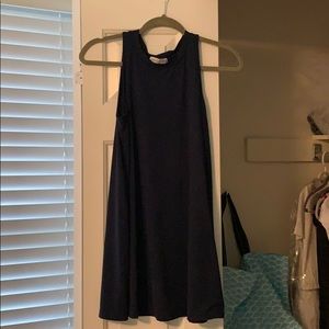 urban outfitters navy blue dress